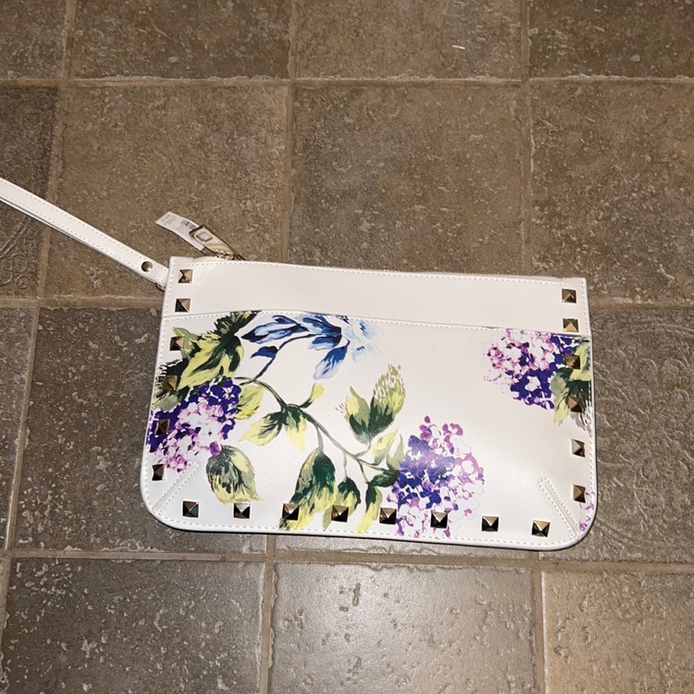 White House Black market clutch NWT